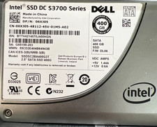 Dell 6XJ05 400GB 2.5" SATA 6Gb/s MLC SSD SSDSC2BA400G3T G85159-203 Drive~~