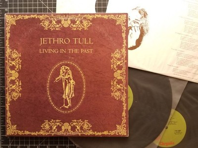 JETHRO TULL Living In The Past 2LP 1972 VG+ 1ST PRESS Vinyl LOCOMOTIVE BREATH