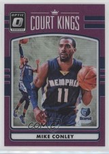 2016-17 Panini Donruss Optic Court Kings Purple Prizm Mike Conley #33 0k4