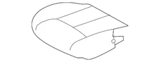 Genuine Nissan Cushion Cover 87370-6MD0A