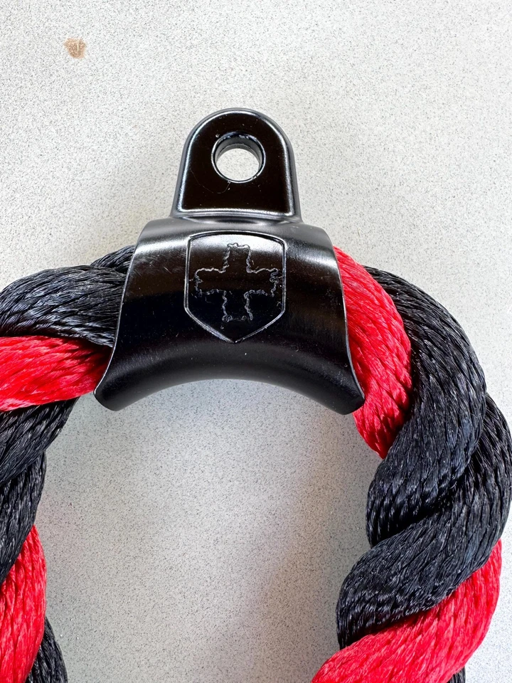 Cuerda de tríceps Harbinger 26" gimnasio fitness levantamiento de pesas entrenamiento Foto 4 de 4