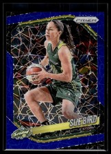 Sue Bird 2025 Panini Prizm WNBA Blue Velocity Prizm Card #38