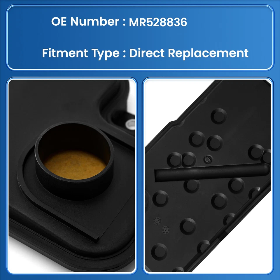 MR528836 transmission filter and gasket Kit for 2001-06 mitsubishi montero Foto 3 de 4