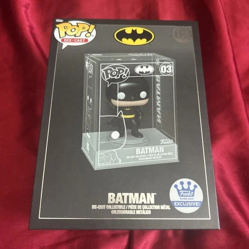 Funko POP! Die-Cast: DC Comics #03 - Batman (Funko Shop Exclusive) Never Opened