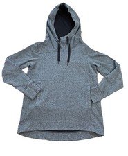 Lululemon Hoodie Womens Size 6 Gray Pockets Long Sleeve High Neck