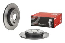 2x BREMBO Bremsscheibe PRIME LINE - UV Coated 08.D758.11 für MERCEDES KLASSE CLA
