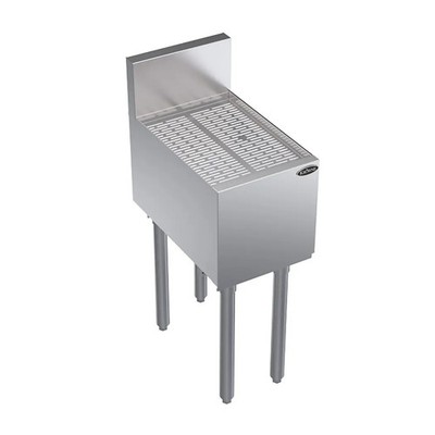 Krowne KR19-GS12 Royal 1800 Series 12''W Freestanding Underbar Drainboard