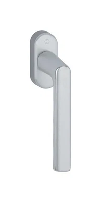 HOPPE Fenstergriff Hamburg 0700L/U26 Aluminium 32-42 mm F1 Aluminium silberfa...