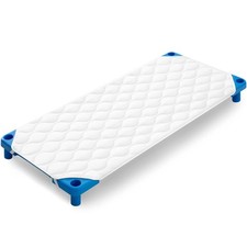 Quilted Daycare Cot Nap Mat Boys Girls Soft Breathable Fits 23x51 Inch Cot