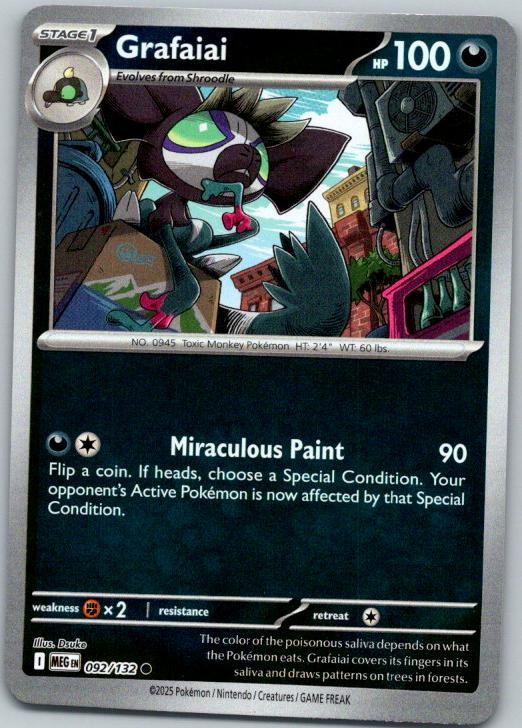 ME01: Mega Evolution #092/132 Grafaiai
