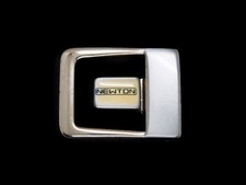 TH11101 VINTAGE 1980s NEWTON COMPANY BELT BUCKLE