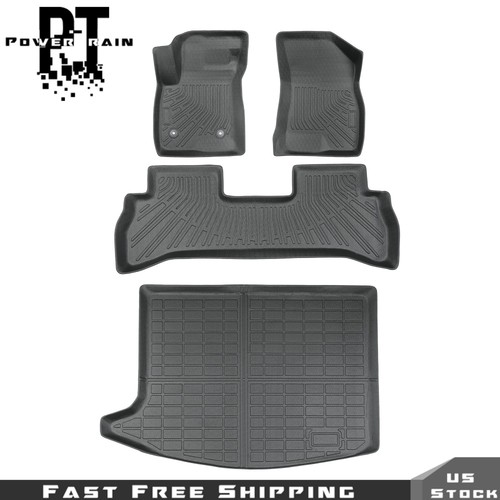 Pour Buick Encore GX FWD 2020-2026 TPE Tapis de Sol Coffre Cargo Doublure Noir NEUF - Photo 3/24