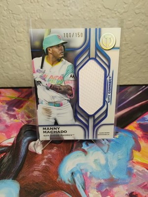 2026 Topps Tribute Manny Machado Blue /150 Padres Tributaries Relic T-MM 