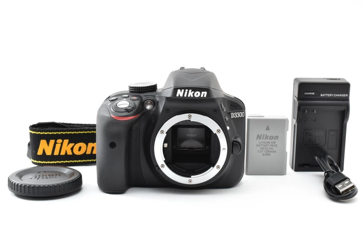 Nikon D3300 Digital SLR Cameras 20-29.9 MP Maximum Resolution for