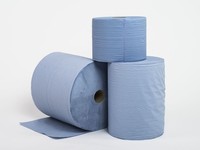 1X Rolle Putzpapier / Putztuchrolle 38 X 36 Cm, 1.000 Blatt 2-Lagig