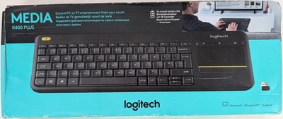 Logitech K400 Plus Windoes Android QWERTZ Tastatur mit Dongle Neu OVP geöffnet