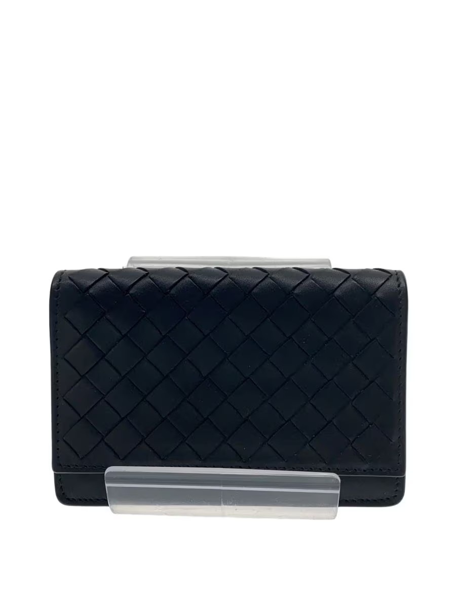 BOTTEGA VENETA Card Case Leather BLK Men