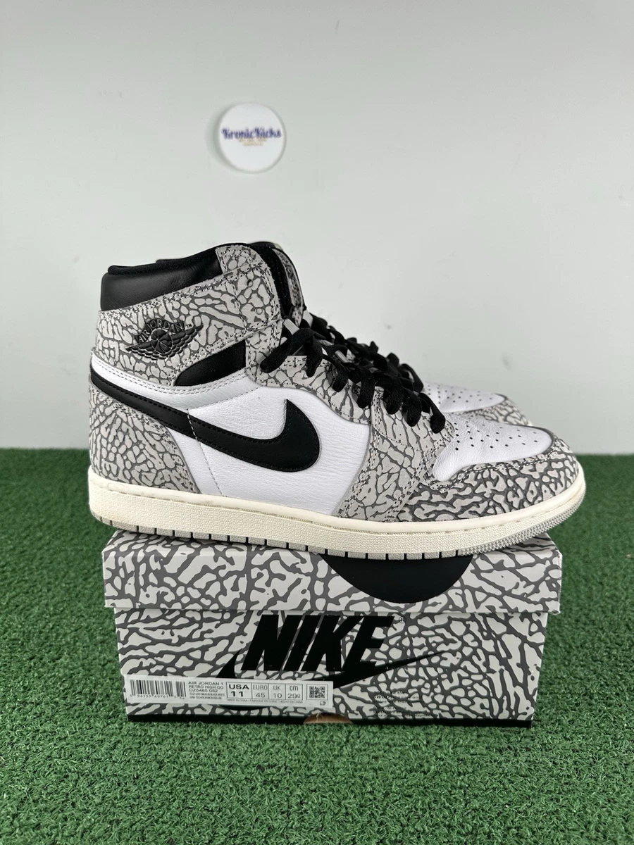 Jordan 1 Retro OG High White Cement for Sale | Authenticity