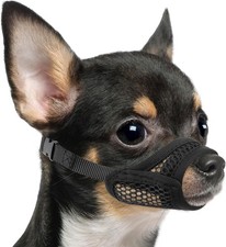Mesh Muzzle Short Snout  Small Medium Dogs Anti-Biting Focus on Brachycephalic