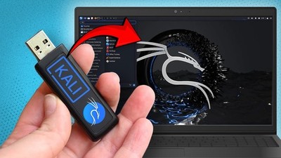 Kali Linux Betriebssystem bootfähig USB