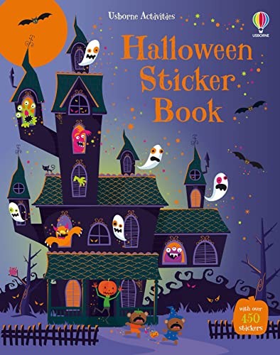 Usborne Halloween Sticker Book A Halloween Book for Kids by Fiona W | Fiona Watt