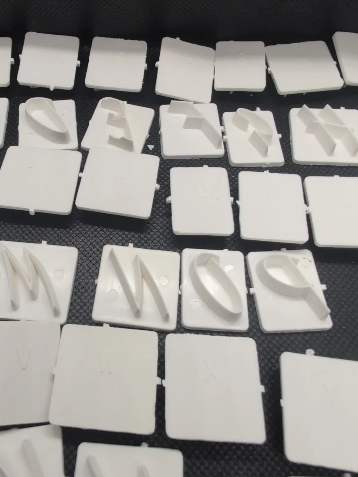 Lote de letras y números para decoración de pasteles y galletas Foto 3 de 4