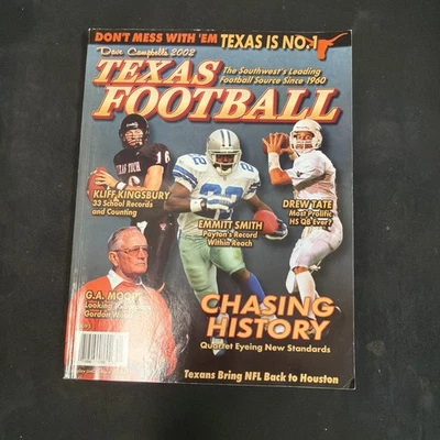 Dave Campbell Texas Football Magazine 10/2002 - Image 1 of 4