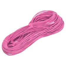 Elastic Cord Stretchy String 2mm 49 Yards Pink for Bracelets, Necklaces