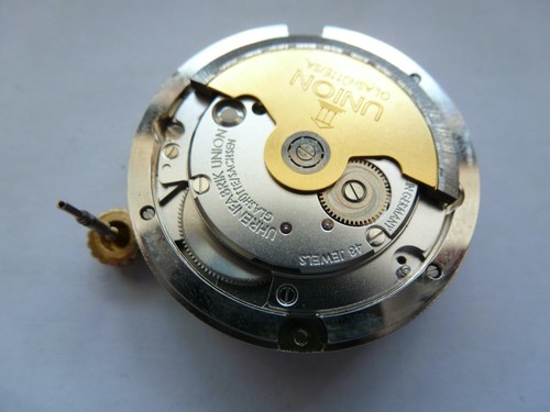 Original Union Glashute Chronograph with Dail Automatic working good - Picture 8 of 10