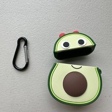 AirPods 1  2 Silicone Case Cute Fruit Cartoon Cover Protective Skin-avocado 2pk