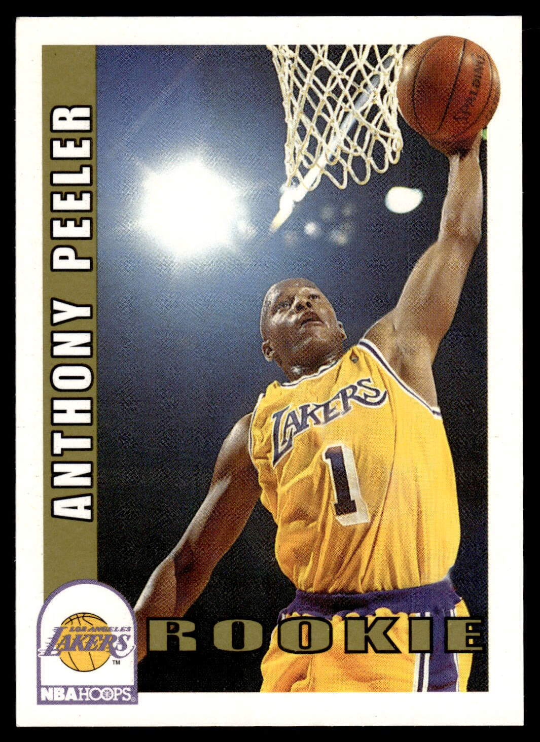 1992 Hoops #410 Anthony Peeler Near Mint or Better