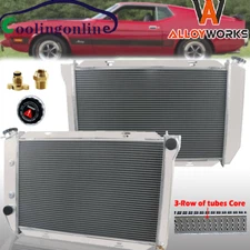 3 CORE RADIATOR FIT 1971 72 1973 FORD MUSTANG COUGAR/LTD/MERCURY 5.8L 5.0L#CC381