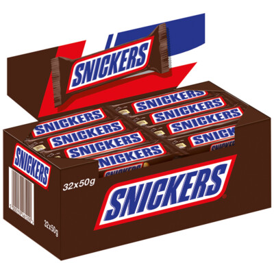 Snickers 32x 50g Schokoriegel