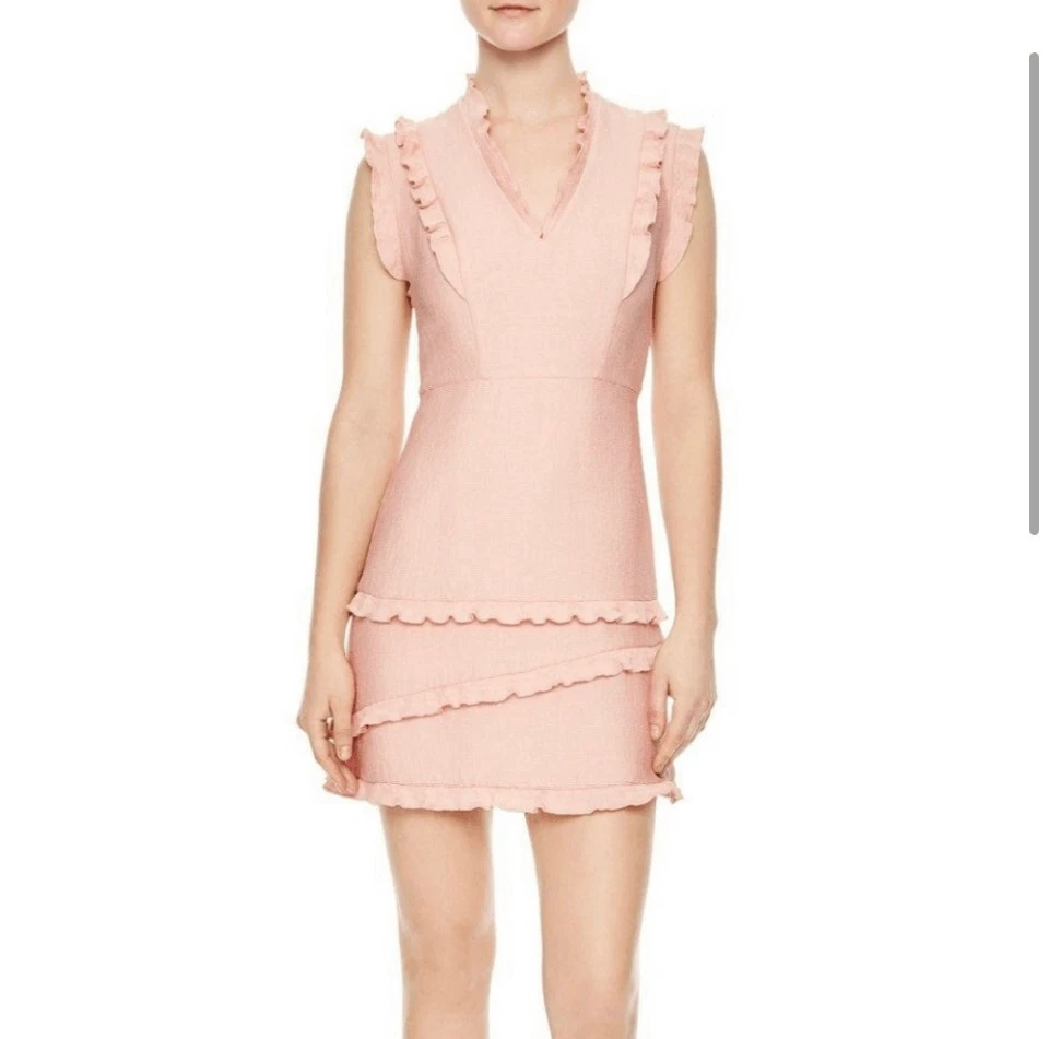 Sandro pink dress top