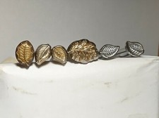 CRAFTOOL ASSORTED LEAF STAMPS LOT 10