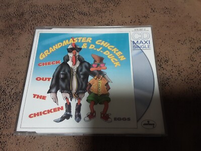 MAXI CD - GRANDMASTER CHICKEN & D.J. DUCK - CHECK OUT THE CHICKEN Sehr Gut 