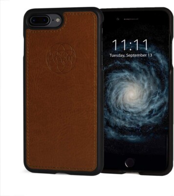 Dreem Fibonacci Luxury Vegan Leather Case for iPhone 7/8 Plus, Slim, Shock-Proof