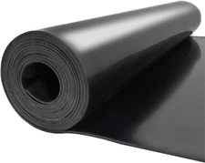 3.3X9.8 Ft Solid Rubber Sheet Heavy Duty Neoprene Rubber Rolls 1/8" Thick Large