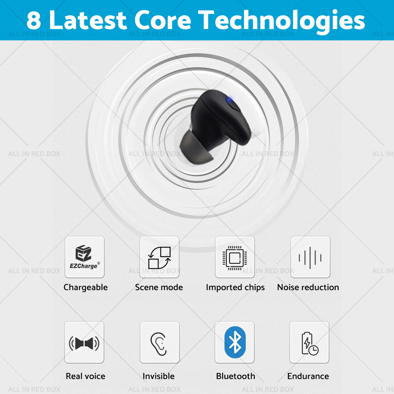 Digital Hearing Aids Severe Hearing Loss Rechargeable Bluetooth Sound