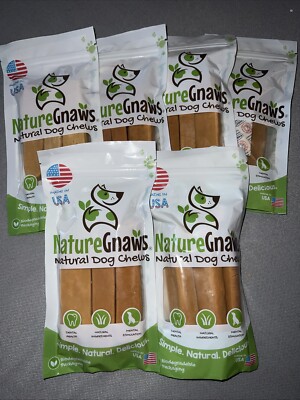 Nature Gnaws Dog Chews Cheese - 6 Packs - Exp 01/25