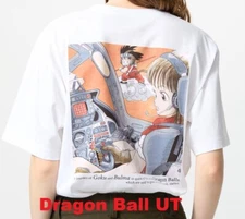 Uniqlo Dragon Ball Diama UT Short Sleeve Graphic T-shirt Cotton Unisex JP Anime