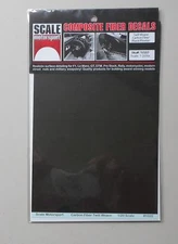 TWILL WEAVE CARBON FIBER DECAL 1:20 SCALE MOTORSPORT MODEL ACCESSORY 1020