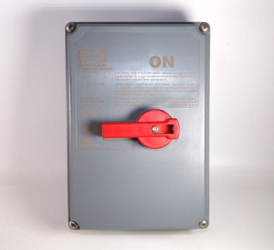 New Hubbell HBLDS6 Circuit-Lock Disconnect Switch Type 4X, 12K, 60A, 600VAC
