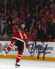 Team Canada Josh Morrissey Signed Autographed 8x10 IIHF Photo COA A
