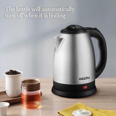 Hervidor De Agua Electrico Tetera Electrica Calentador Para Cafe Tea 2L Kettle