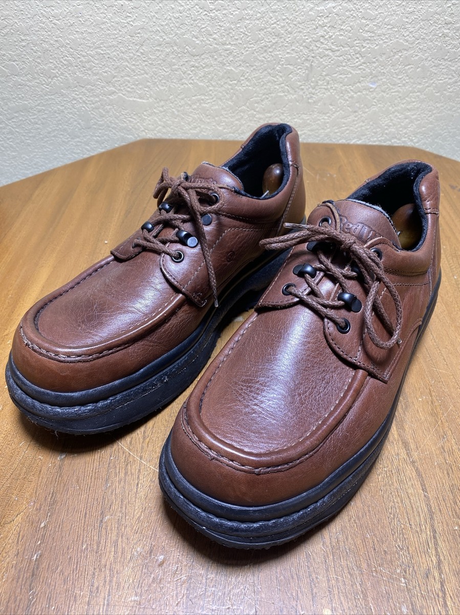 Red Wing Men 12 D Brown Leather Oxford Lace Up Work Shoes  display picture 3