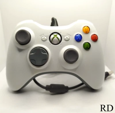 ✅Manette Xbox 360 Filaire Officielle USB Console et PC Controller Avec Fil Câble - Photo 1/4