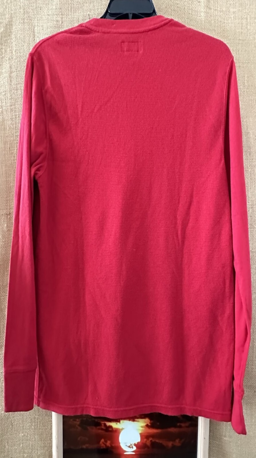 Polo Ralph Lauren men’s red pullover shirt L embroidered “Pony Polo Rider