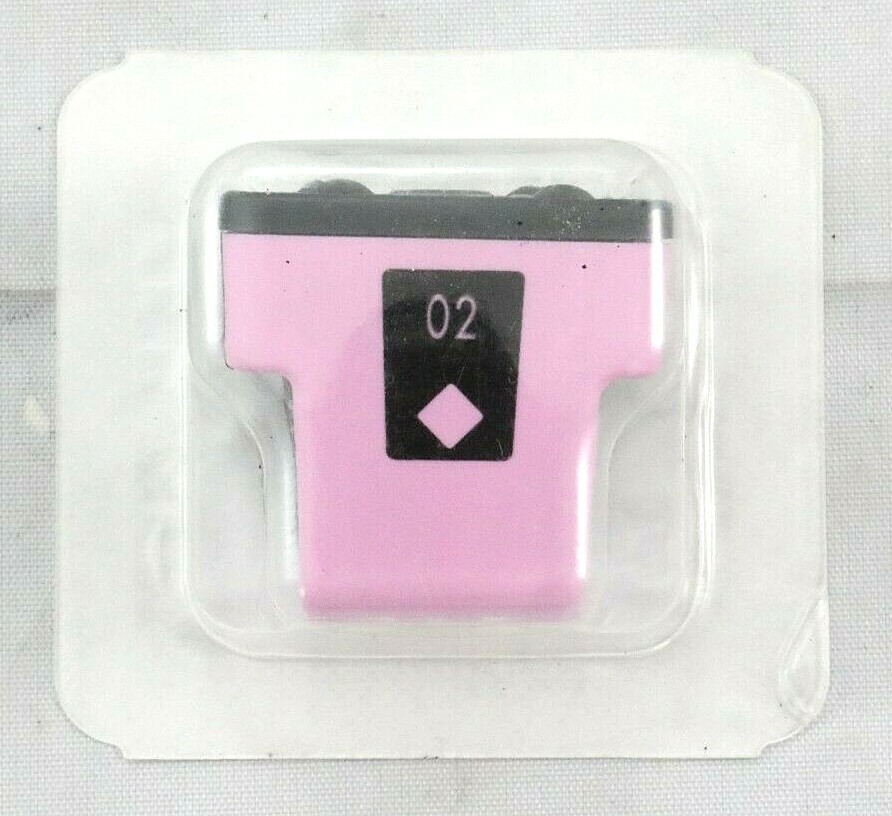 Genuine HP 02 Light Magenta Ink Cartridge CB284W New and Sealed