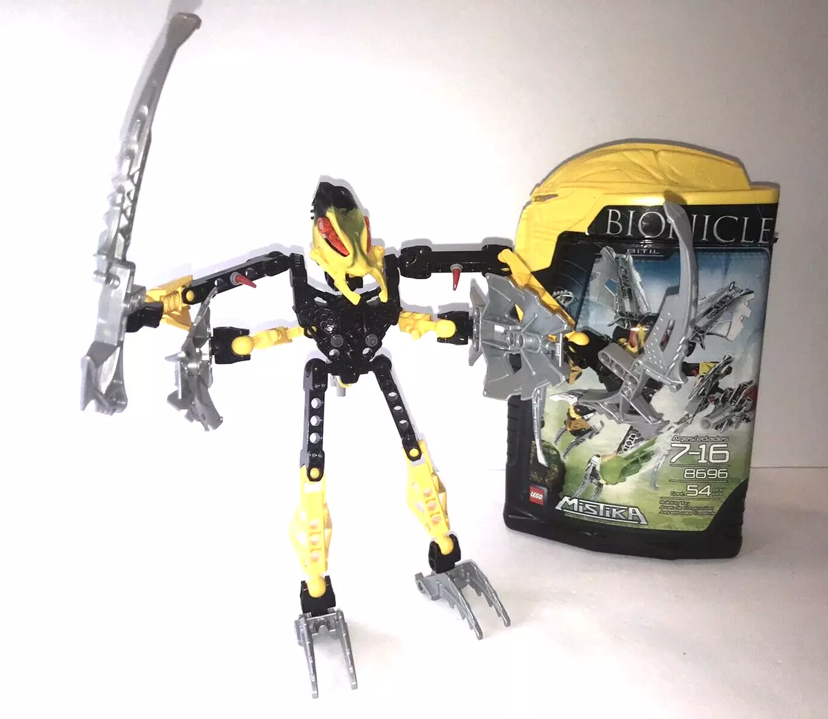 LEGO Bionicle Mistika Bitil 8696 With Canister 673419102193 eBay